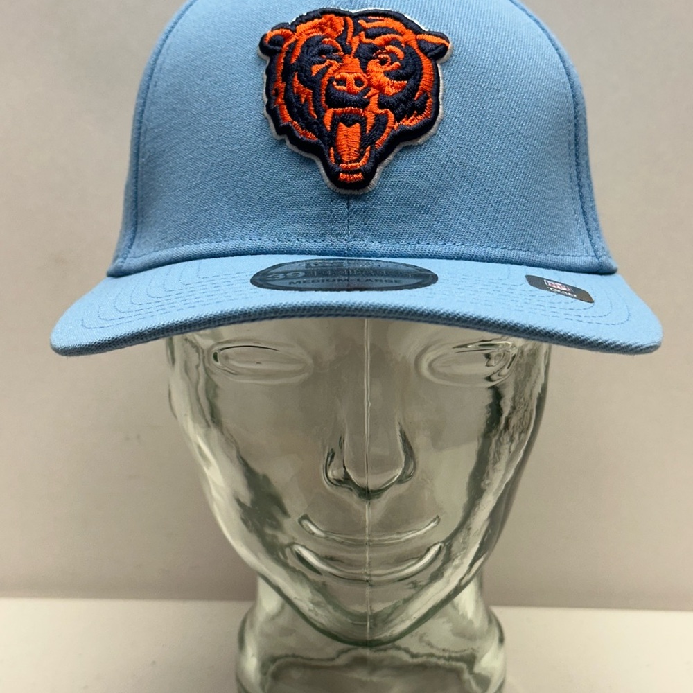 New Era 39Thirty Medium Large Fitted Chicago Bears Hat A3 Tub